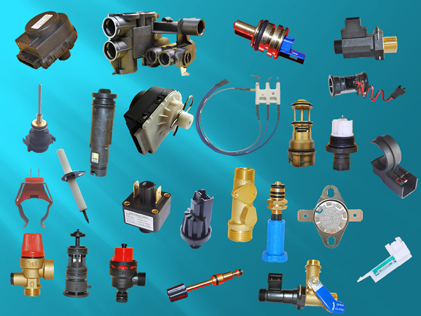 پکیج دیواری و قطعات جانبی